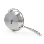 Chantal Induction 21 Steel 10 in. Stainless Steel Ceramic Nonstick Frying Pan, Brushed Stainless Steel thumbnail 2