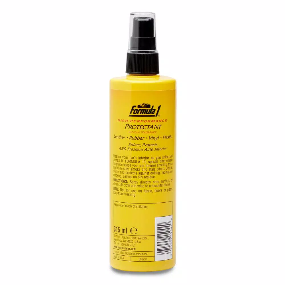 Formula 1 Vanilla Fragrance Protectant for Car Interiors