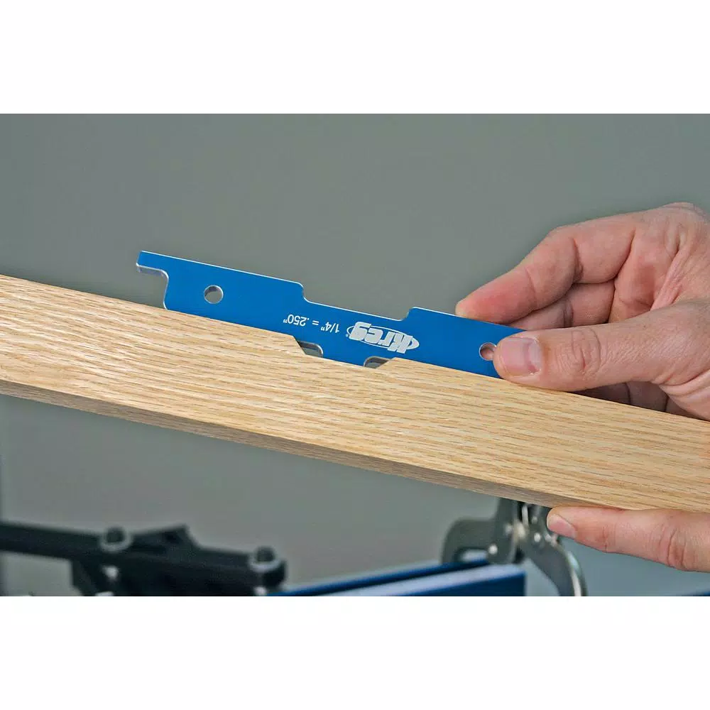 Kreg Precision Router Table Setup Bars - 3-Gauge Aluminum Height Adjustment Tools