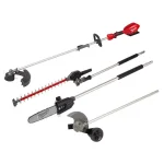 Milwaukee M18 FUEL QUIK-LOK Cordless Brushless String Trimmer, Pole Saw, Hedge Trimmer & Edger Combo Kit thumbnail 1