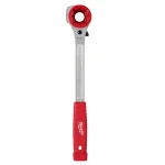Milwaukee Lineman's High Leverage Ratcheting Wrench with Milled Strike Face thumbnail 3