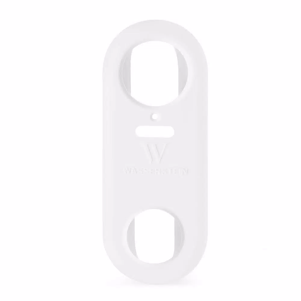 Wasserstein White Protective Silicone Skin for Google Nest Hello Video Doorbell