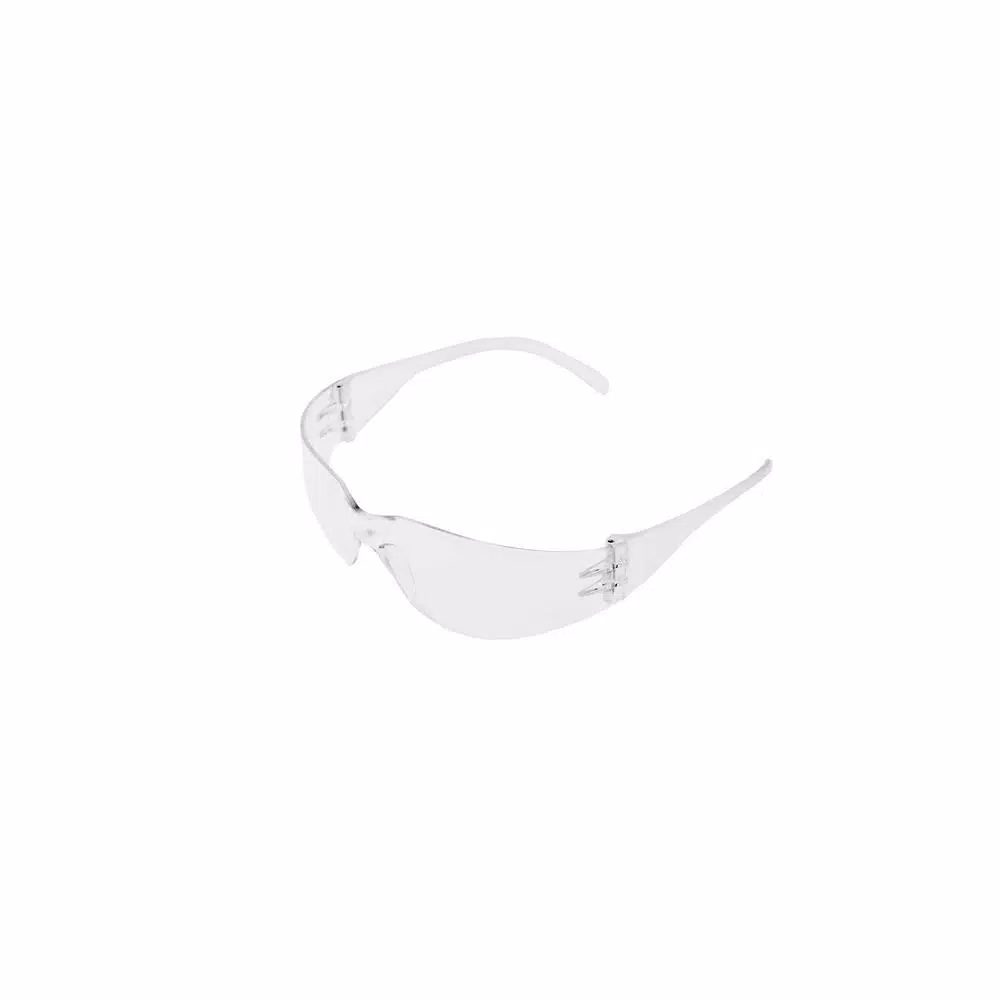 Unbranded Clear Safety Glasses, Impact and Scratch Resistant, UV Protection, 5-Pack