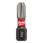 Milwaukee SHOCKWAVE 1 in. #3 Phillips Impact Duty Steel Insert Bits, 5-Pack thumbnail 3