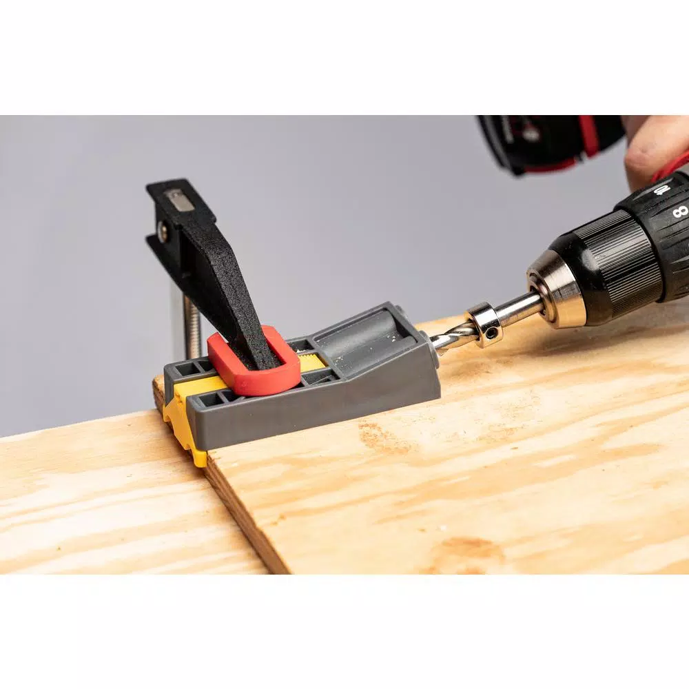 General Tools Pocket Hole Jig Kit with Screws and Dowels, 89-Piece Set