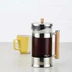 Ayesha Curry Ayesha Collection 8-Cup Glass French Press Coffee Maker with Parawood Accents thumbnail 6