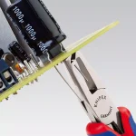 KNIPEX 5 in. Electronics Mounting Pliers with Comfort Grip thumbnail 3