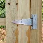 Everbilt 8 in. Heavy Duty Zinc-Plated Steel Tee Hinge thumbnail 4