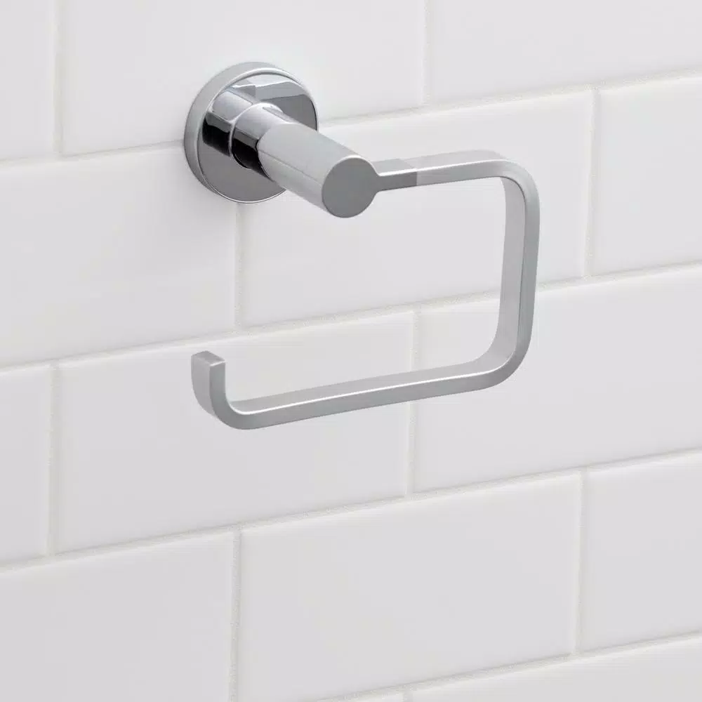 Glacier Bay Modern Chrome Towel Ring