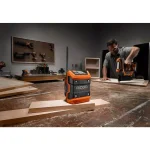 RIDGID 18V Cordless Mini Bluetooth Jobsite Radio Kit with 2.0 Ah Battery and Charger thumbnail 7