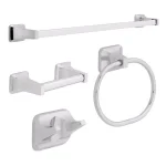 Franklin Brass Futura 4-Piece Chrome Bath Hardware Set thumbnail 1