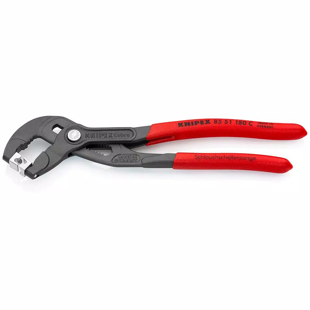 KNIPEX 7-1/4 in. Hose Clamp Pliers for Click Clamps and Spring Band Clamps