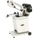Shop Fox M1013 5 in. x 6 in. Metal Cutting Horizontal Bandsaw with Swiveling Headstock thumbnail 1