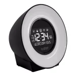 La Crosse Technology Color Mood Light Alarm Clock with Nature Sounds and USB Charging Port thumbnail 6