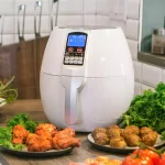 Ensue 3.7 Qt. White Digital Air Fryer with 8 Smart Programs and Rapid Air Technology thumbnail 6