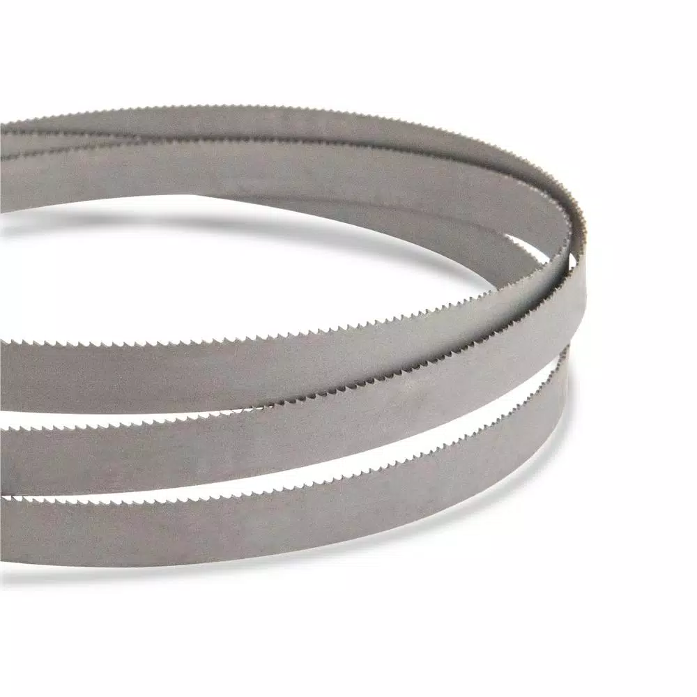 POWERTEC 80 in. x 1/2 in. 14 TPI Bi-Metal Bandsaw Blade for Soft Metals and Non-Ferrous Alloys