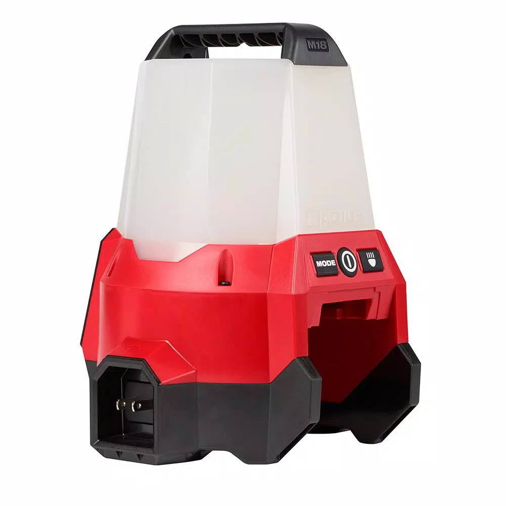 Milwaukee M18 RADIUS Compact Site Light with Flood Mode, 2200 Lumens (Tool-Only)