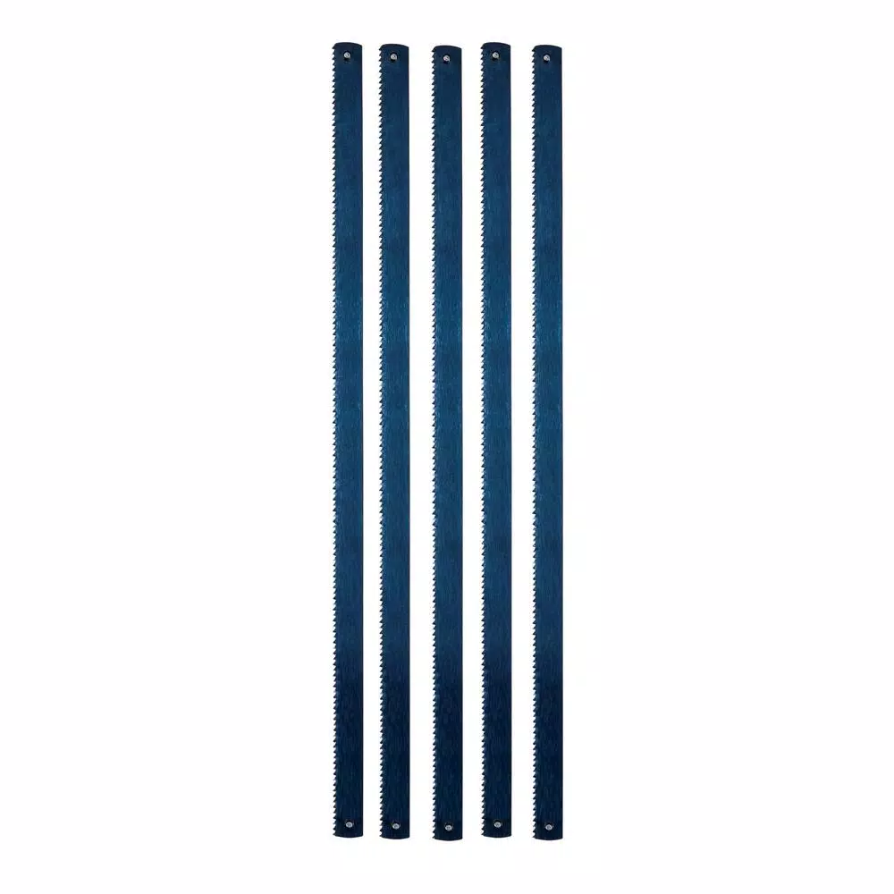 Stanley Jr. Hacksaw Replacement Blades, 5-Pack, 24 TPI Hardened Steel