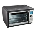 Hamilton Beach 1500W Digital Countertop Oven with Convection and Rotisserie, Stainless Steel thumbnail 1