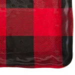 Tag Buffalo Red and Black Melamine Serving Platter, 1-Piece thumbnail 2