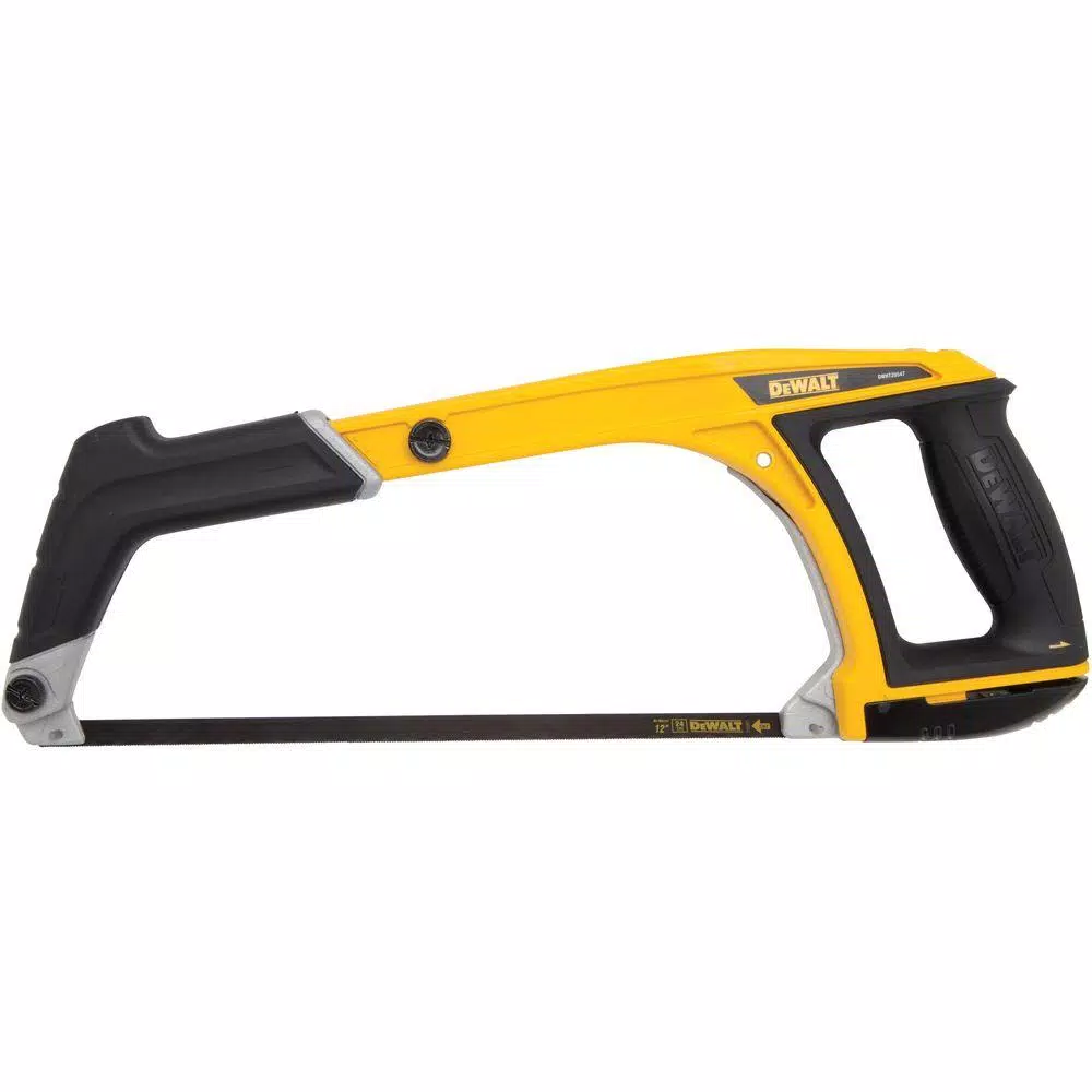 DEWALT 12 in. 5-in-1 Hacksaw with Comfort Grip Plastic Handle