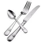 Oneida Satin Astragal 18/10 Stainless Steel Oval Soup and Dessert Spoons, Set of 12 thumbnail 3