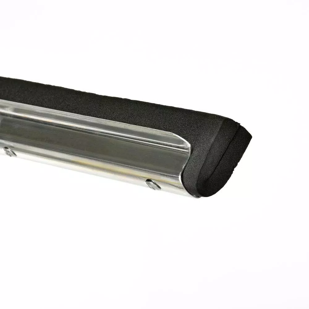 Alpine Industries 30 in. Dual Moss Rubber Professional Locking Floor Squeegee with 50 in. Handle