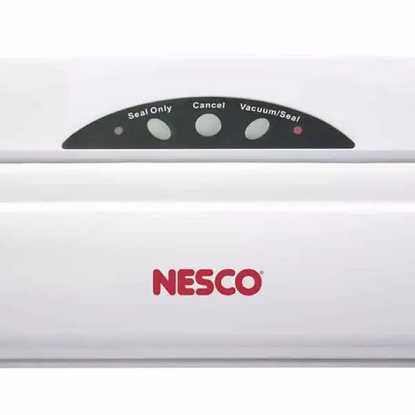Nesco VS-01 Vacuum Sealer, White Automatic Food Sealer with 20 Bags