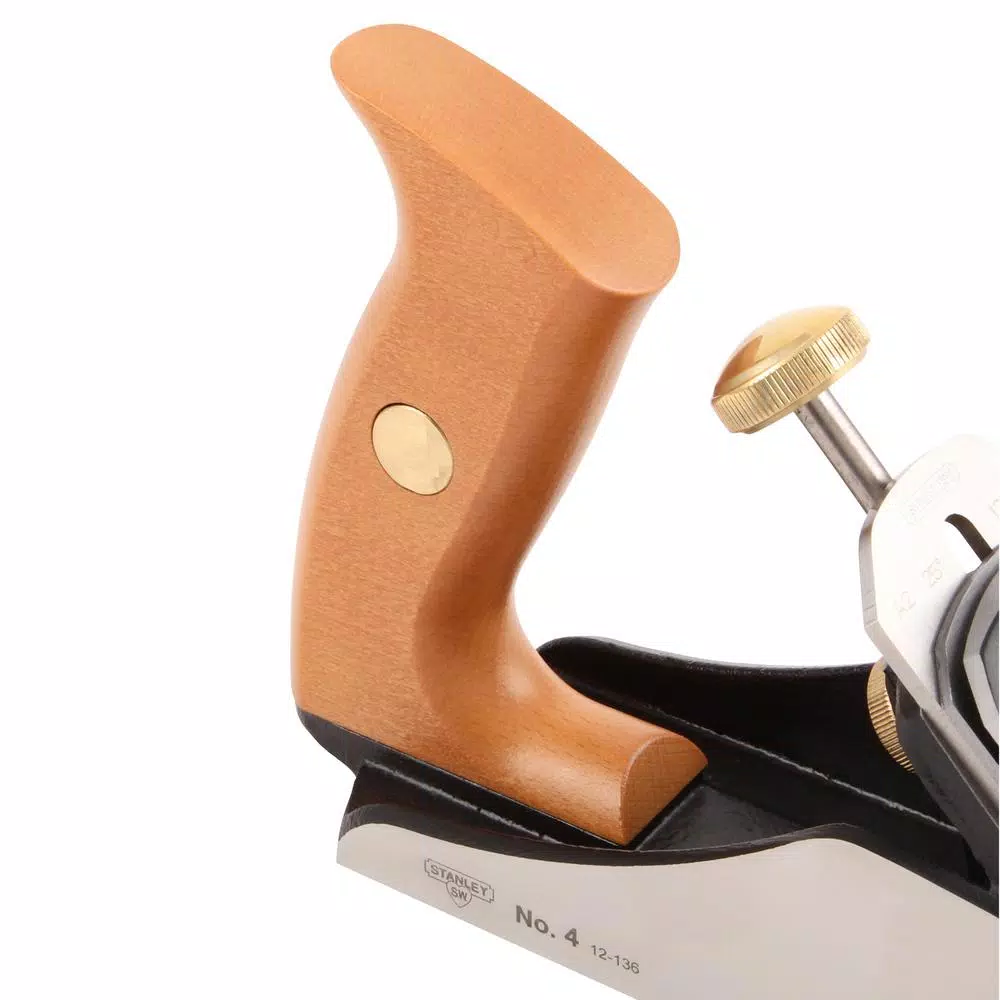 Stanley Sweetheart No. 4 Smoothing Bench Plane, 10-5/8 in., A2 Steel Blade