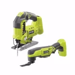 RYOBI 18V ONE+ Cordless Orbital Jig Saw and Multi-Tool Combo Kit (Tools Only) thumbnail 1