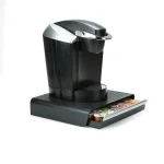 Mind Reader Coffee and Condiment Organizer with Drawer for 36 K-Cups and Sleeve Dispenser, Black thumbnail 4