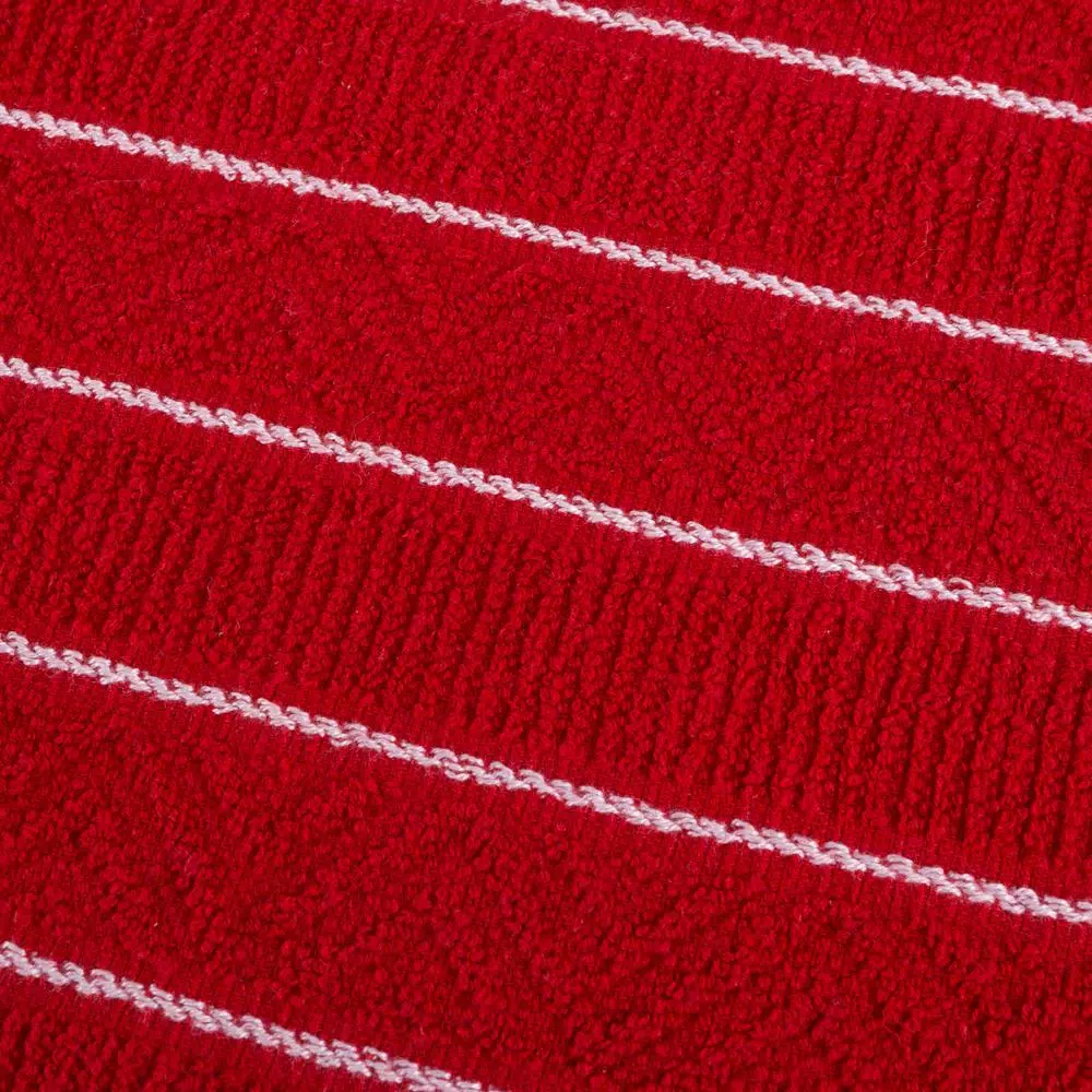 Unbranded Weymouth Home 16-Piece 100% Cotton Striped Chevron Weave Kitchen Dish Cloth Set