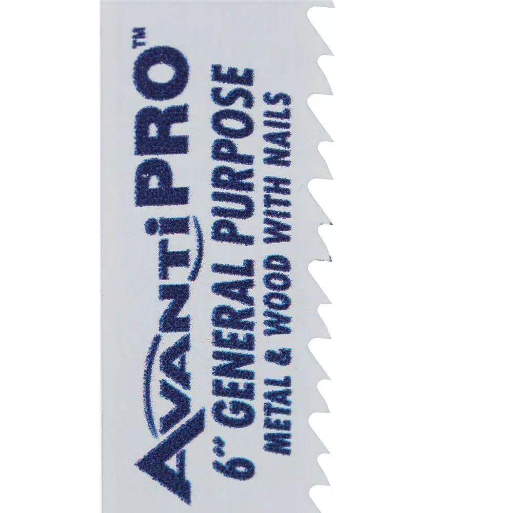 Avanti Pro 13-Piece Bi-Metal Reciprocating Saw Blade Set for Wood and Metal