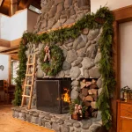 VAN ZYVERDEN 25 ft. Fresh Cut Pacific Northwest Douglas Fir and Western Red Cedar Mix Coil Garland thumbnail 2