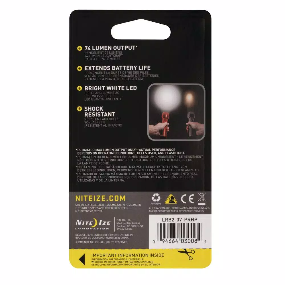 Nite Ize 1-Watt High Power LED Upgrade Kit for C and D Cell Flashlights