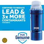 PUR MAXION Water Pitcher Replacement Filter, Lead Reduction, 1-Pack thumbnail 4