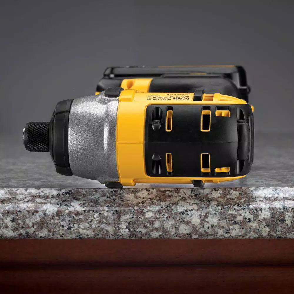 DEWALT 20V MAX Cordless 1/4 in. Impact Driver Kit with 3.0Ah Battery and Charger