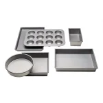 Chicago Metallic Commercial II 6-Piece Non-Stick Aluminized Steel Bakeware Set thumbnail 1