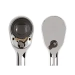 Tekton 3/8 in. Drive x 8 in. Ultra-Compact 90-Tooth Ratchet thumbnail 2