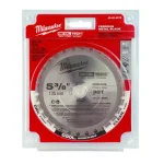 Milwaukee MetalTech 5-3/8 in. Circular Saw Blade Set, 30T Ferrous & 50T Non-Ferrous (2-Pack) thumbnail 4