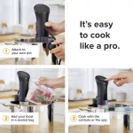 Anova Precision Cooker WiFi Sous Vide, Black and Silver thumbnail 2