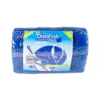 DishFish Scrubber 6-Pack - Non-Scratch Flexible Foam Dish Sponges thumbnail 1