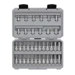 TEKTON 3/8 in. Drive Torx, TR Torx, and External Star Socket Set, 36-Piece thumbnail 1