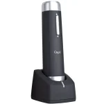 Ozeri Prestige Electric Wine Bottle Opener Set with Recharging Stand, Aerating Pourer and Foil Cutter thumbnail 8