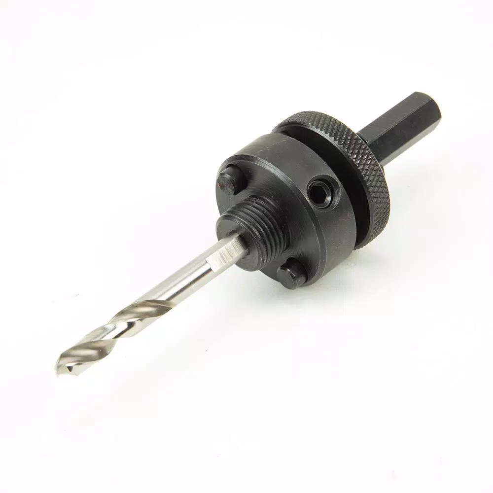 Klein Tools 3/8 in. Hole Saw Arbor with Pins and 1/4 in. Pilot Bit