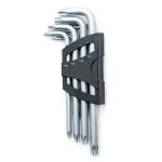 Husky 9-Piece Magnetic Tamperproof Torx L-Key Set thumbnail 2