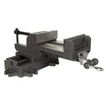 WEN 6-1/8 in. Compound Cross Slide Benchtop Vise, Heavy Duty Cast Iron thumbnail 3
