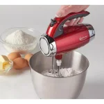 Betty Crocker 3 Qt. 7-Speed Stand Mixer, 300W, Red thumbnail 3