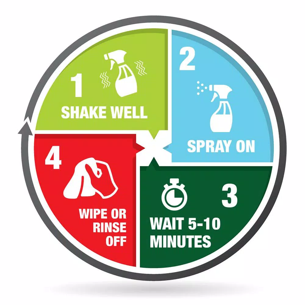 Mold Armor Home Armor Mildew Stain Remover Plus Blocker, 32 oz. Bleach-Free Spray