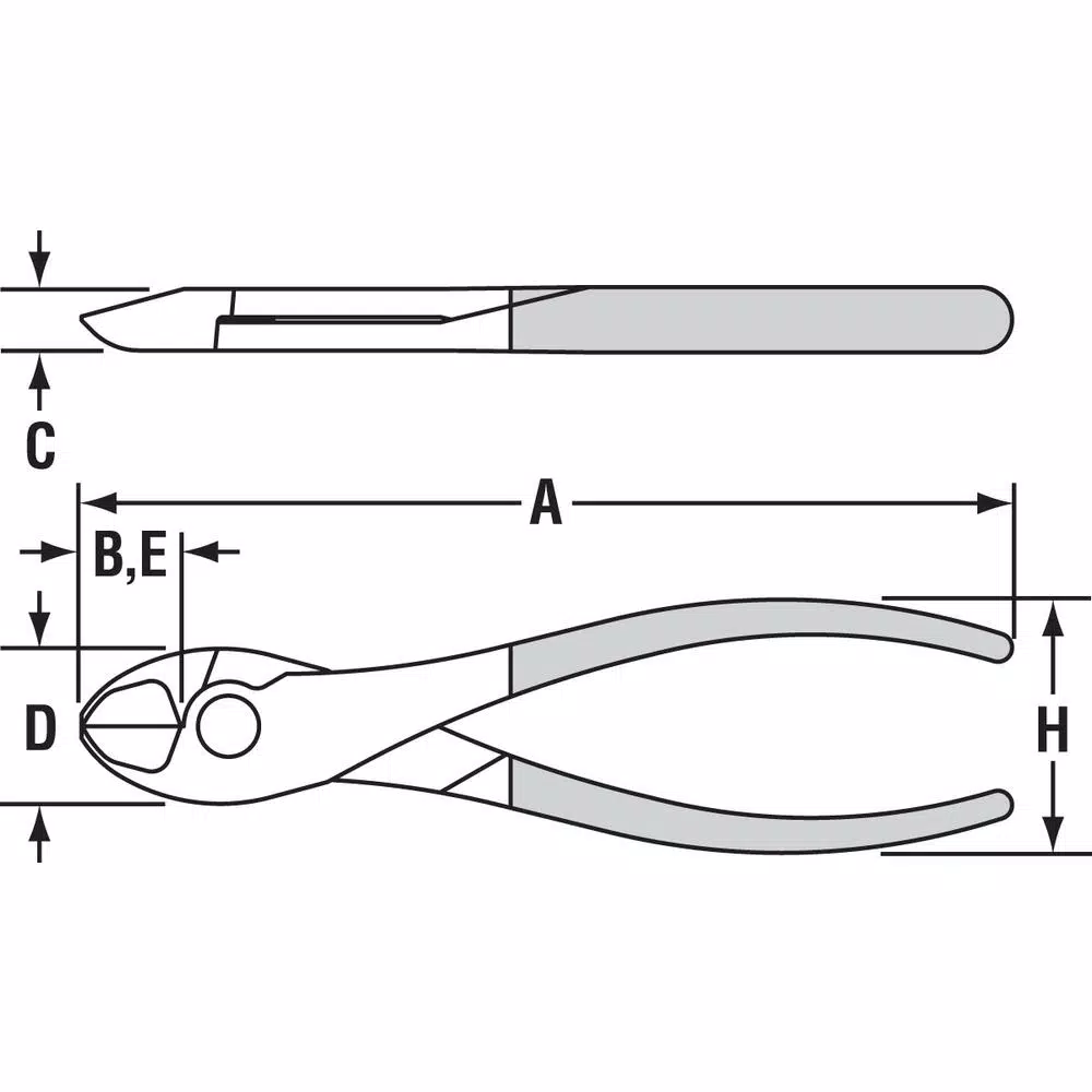 CHANNELLOCK 6 in. Xtreme Leverage Diagonal Cutting Pliers